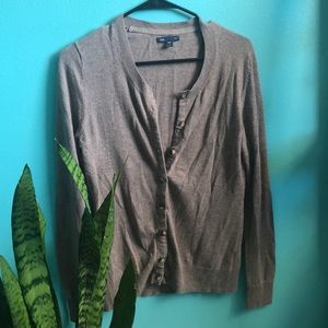 Brown Gap Cardigan!